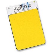 Tappetini per Mouse, 6 mm Manhattan Tappetino giallo, 6 mm Confezione Manhattan - MANHATTAN - ICA-MP 11-YELL